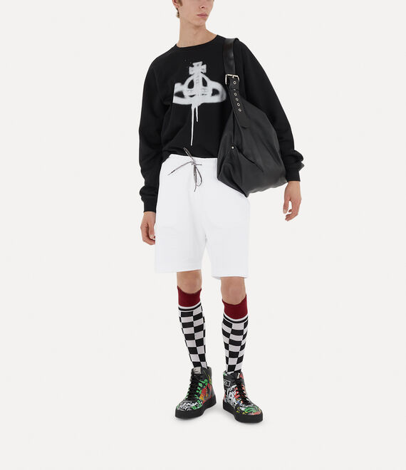 Vivienne Westwood Spray Orb Raglan Sweatshirt in black